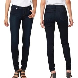 EUC Paige Dark Blue "Skyline Skinny" Jeans